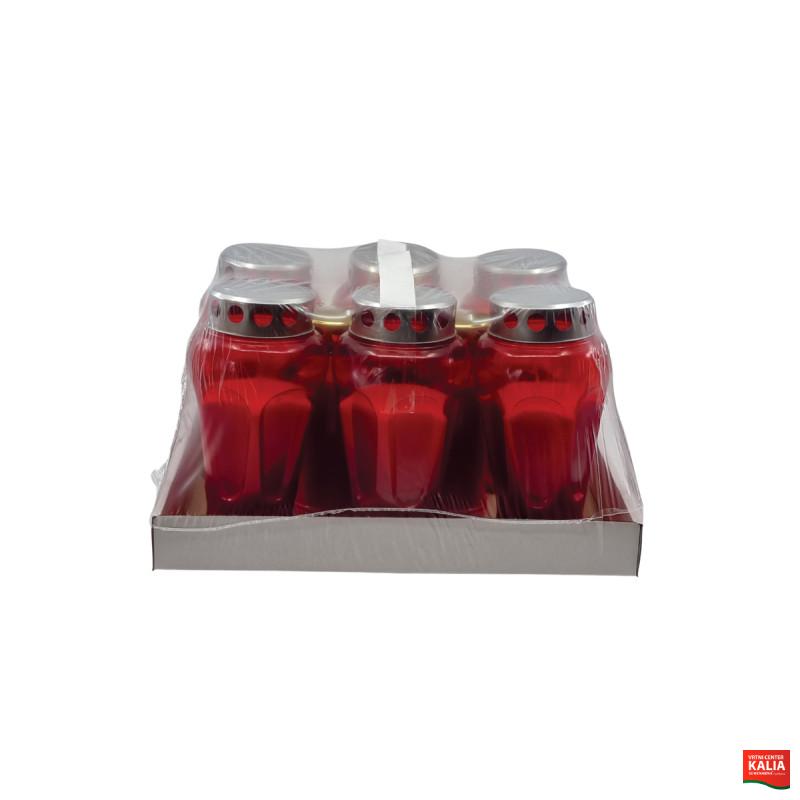 SVEČA SET PARAFINSKE 6+2 