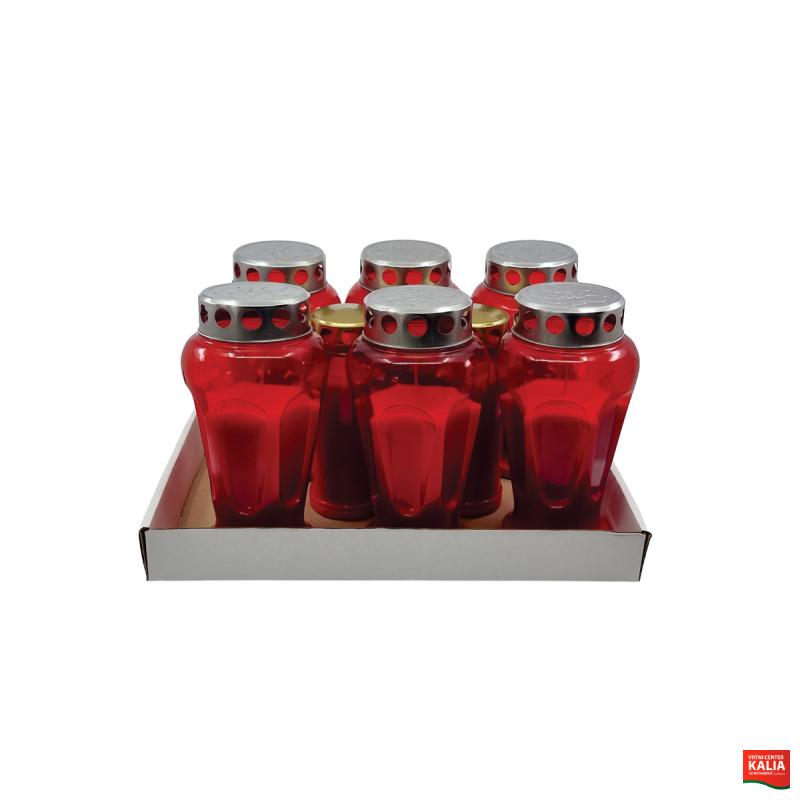 SVEČA SET PARAFINSKE 6+2 