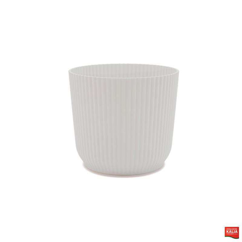 LONEC PVC WAVE FI16xH14, white, WPW16 