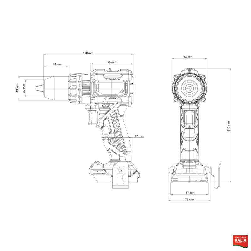 VRTALNIK-VIJAČNIK UDARNI FUSE VLP 5121 085765 Villa 