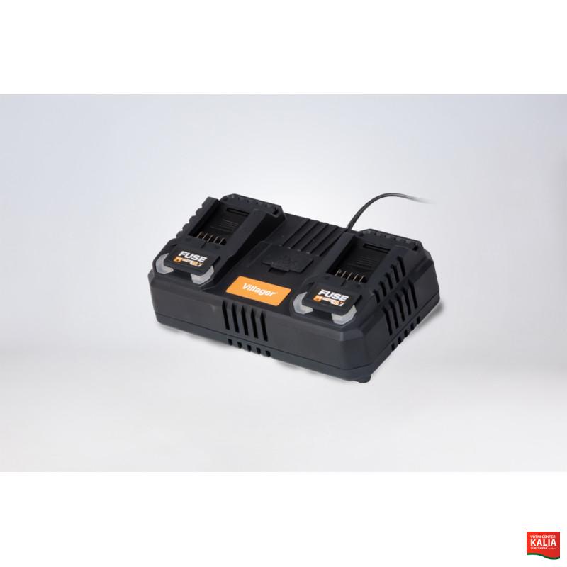 POLNILNIK HITRI DVOJNI 18V 2x4.5A FUSE 083384 Vill 