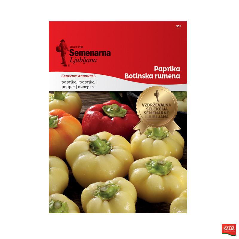 PAPRIKA BOTINSKA RUMENA 551 Semenarna
