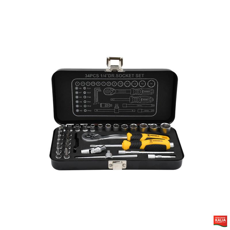 ORODJE ROČNO SET 34 KOM. 084147 Bomber