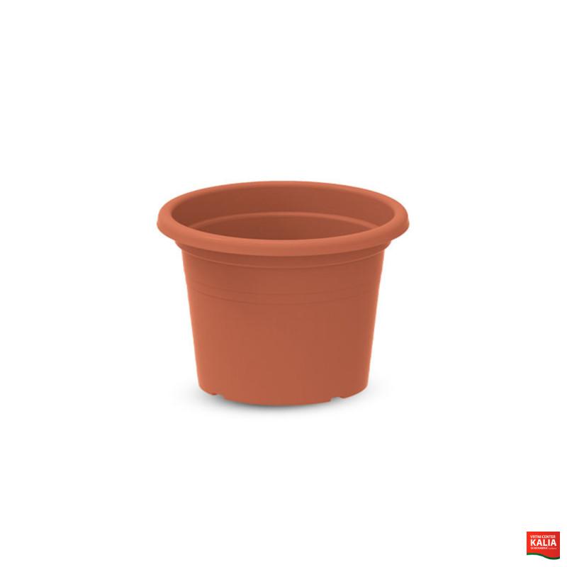 PVC LONEC CILINDRO, P40xH27.5, TERRACOTTA