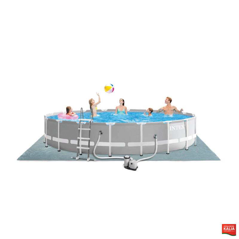 BAZEN S KOVINSKIM OKVIRJEM 4,57X1,22 PRISM FRAME 26726 