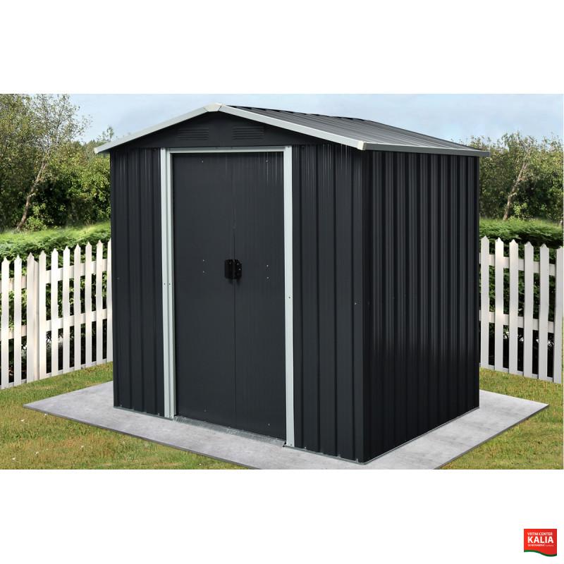 KOVINSKA VRTNA HIŠKA 131x194xH184 