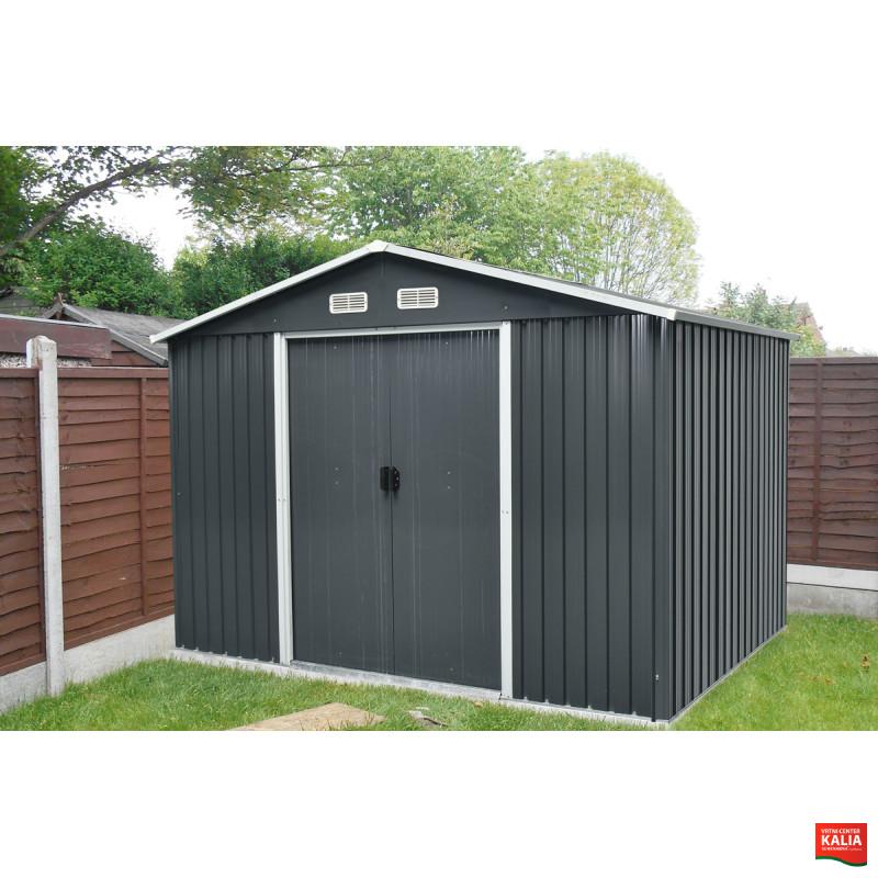 KOVINSKA VRTNA HIŠKA 238x301xH214 