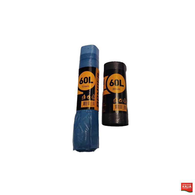 Vreča za smeti Bomber 60L 20/1 črna 