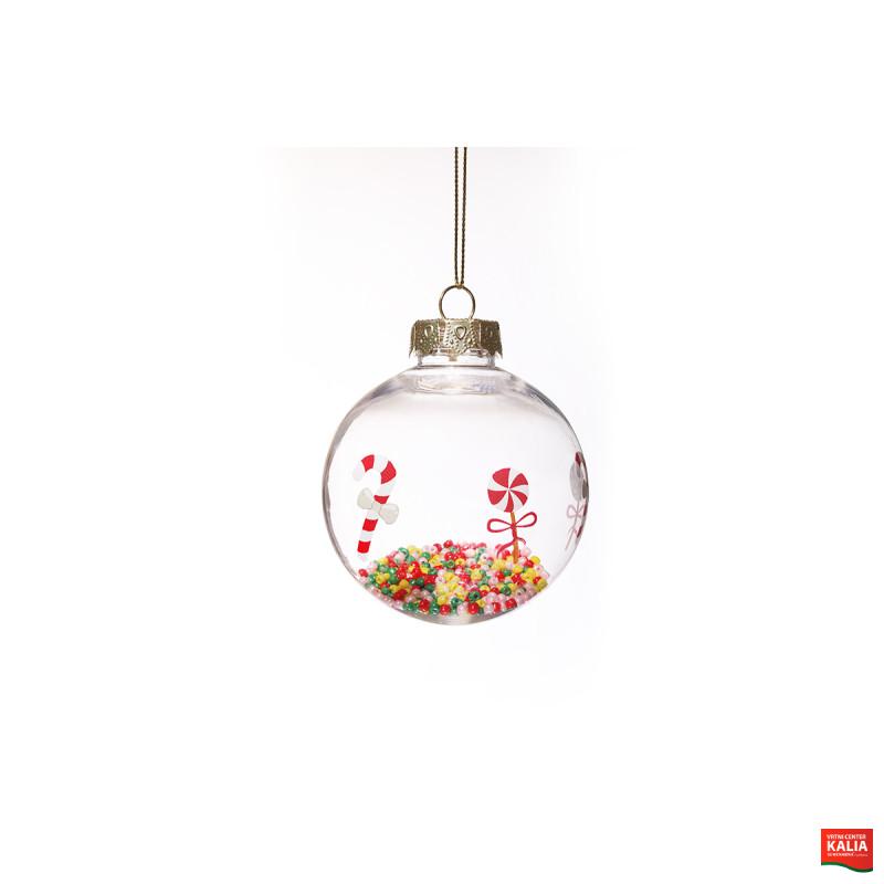 OKRASEK VISEČI BONBONI V KROGLI 
