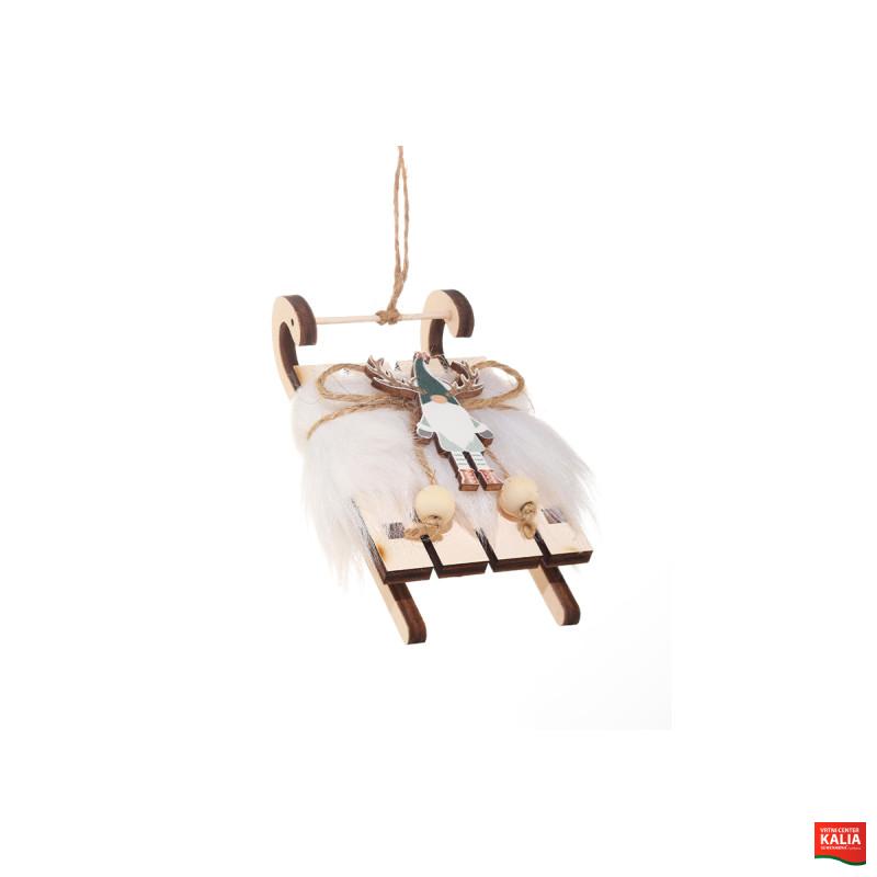 OKRASEK VISEČI LESENI, SANI 