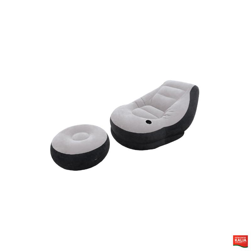 FOTELJ S TABUREJEM ULTRA LOUNGE 99 x 1.3 x 76 cm 055788