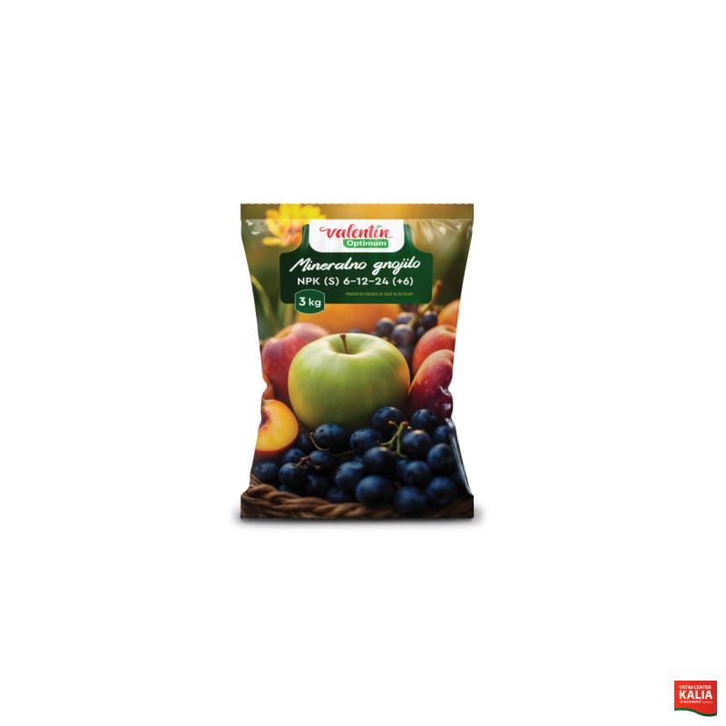 VALENTIN OPTIMUM SAD. GNOJILO NPK(S) 6-12-24 (+6) 3 KG 