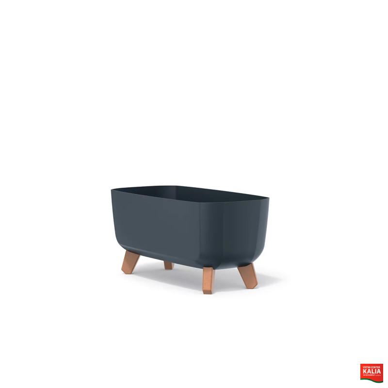 PVC lonec, Gracia Case, 39x19.5x18.7 cm, antracit 