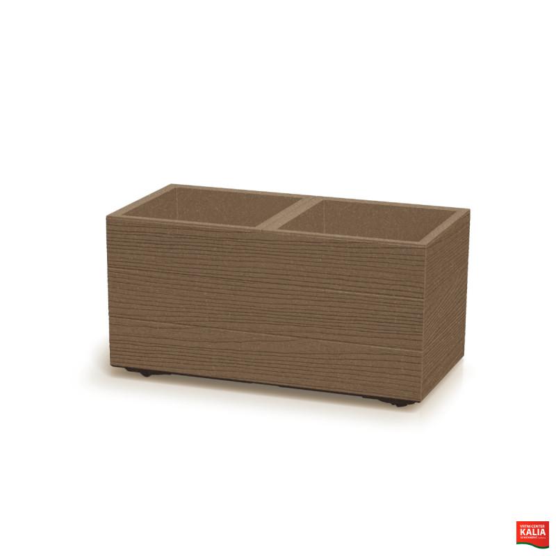 PVC Korito, Madera Case, 77x38.5x37 cm, v barvi lesa 