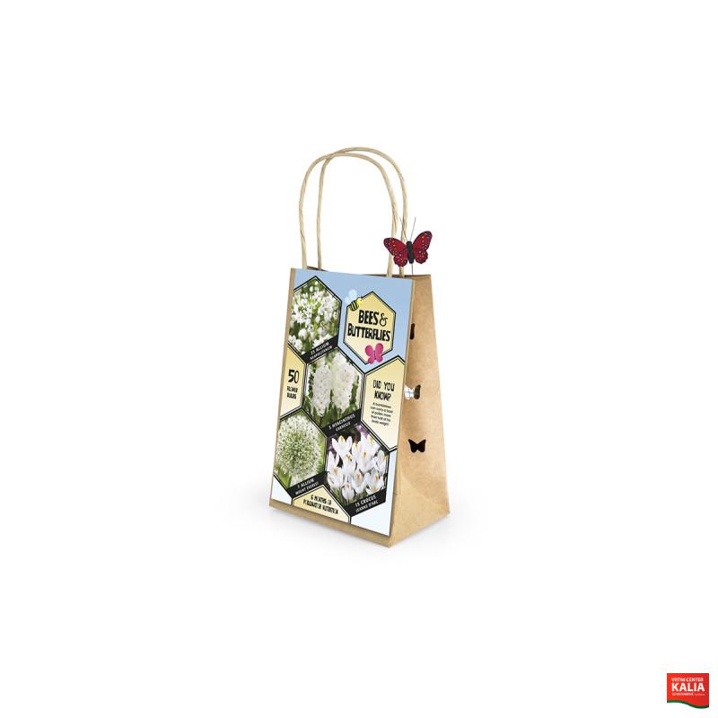 BEES & BUTTERFLIES White Collection 50/1 