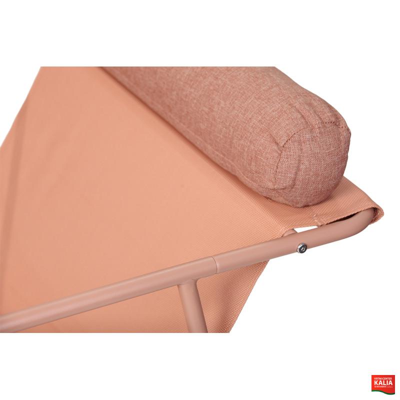 Garnitura vrtna kovinska z blazinami, Ember 