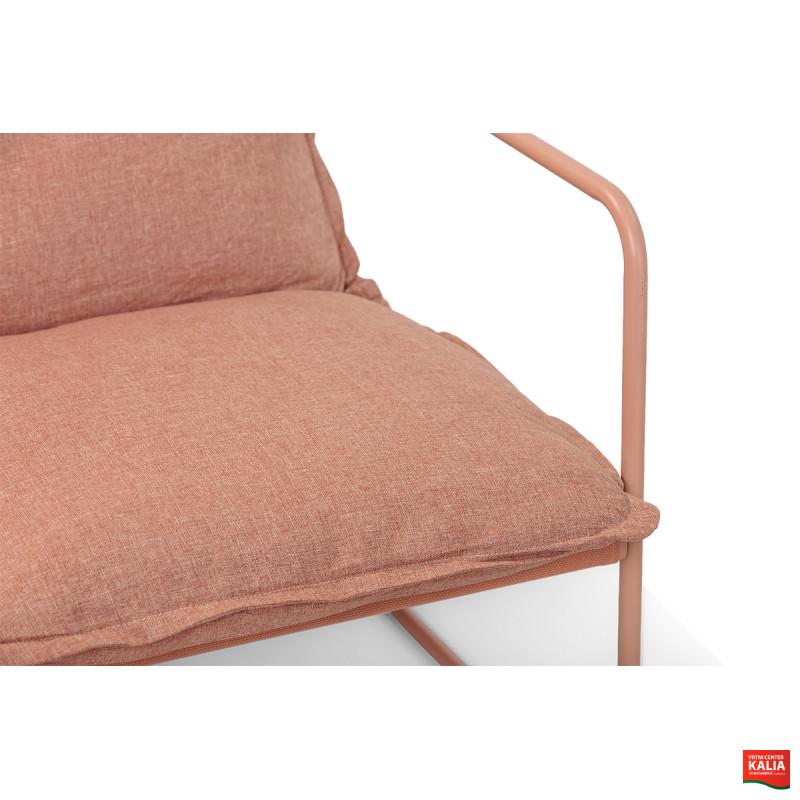 Garnitura vrtna kovinska z blazinami, Ember 