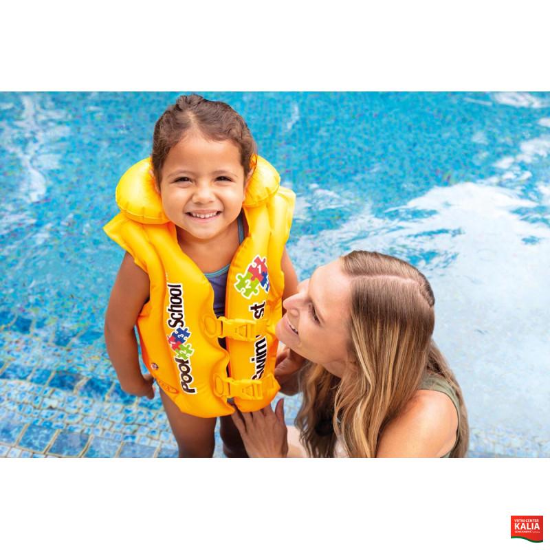 Plavalni jopič otroški napihljiv Deluxe Swim Vest 