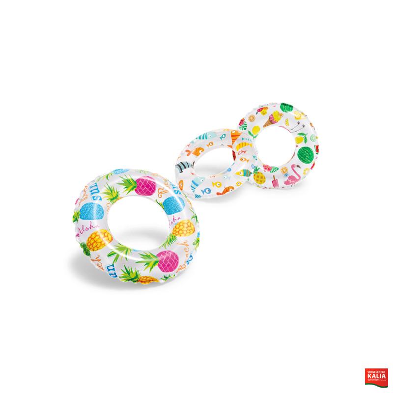 Obroč napihljiv Lively print 0,51m 