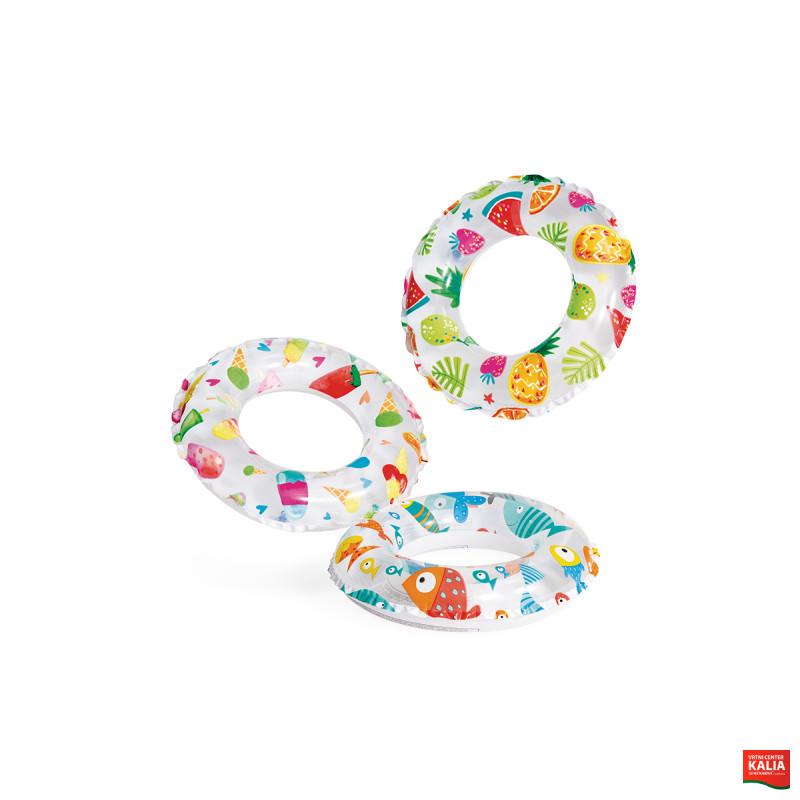 Obroč napihljiv Lively print 0,51m 