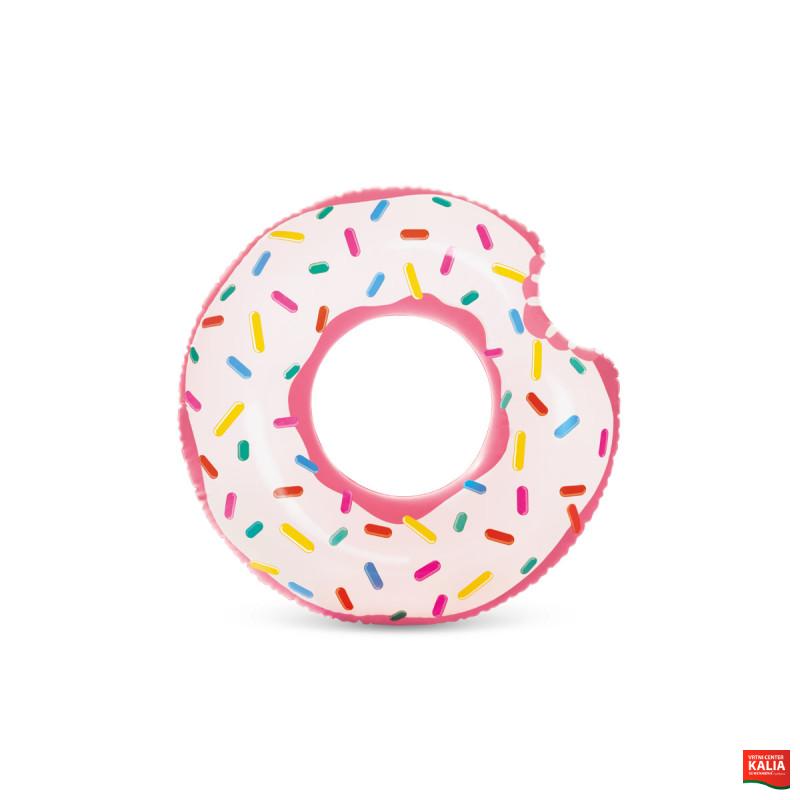 Obroč napihljiv Rainbow Donat tubes 1,07m 