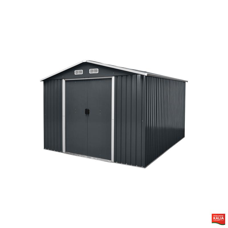 KOVINSKA VRTNA HIŠKA 303x301xH214 