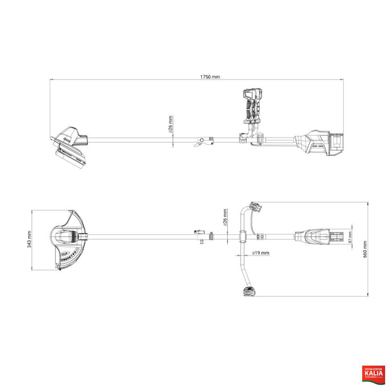 Kosa akum. z nitko 3140 FUSE 