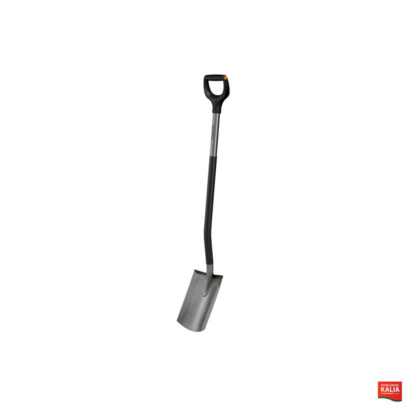Lopata prekopna zaobljena ergonomic SIVA POL 1067512 Fiskars 