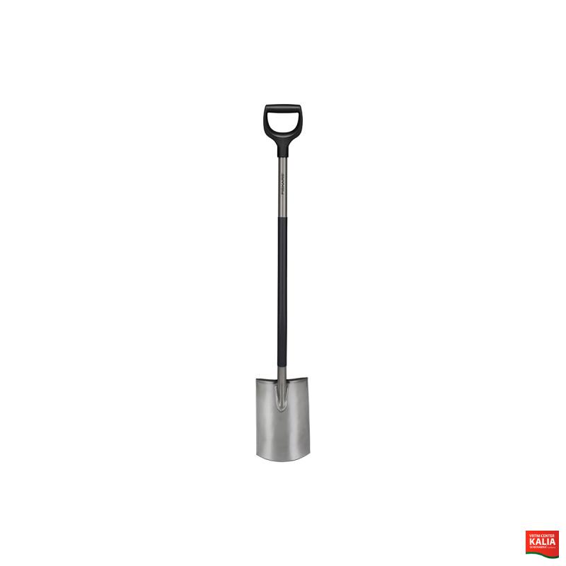 Lopata prekopna zaobljena ergonomic SIVA POL 1067512 Fiskars 